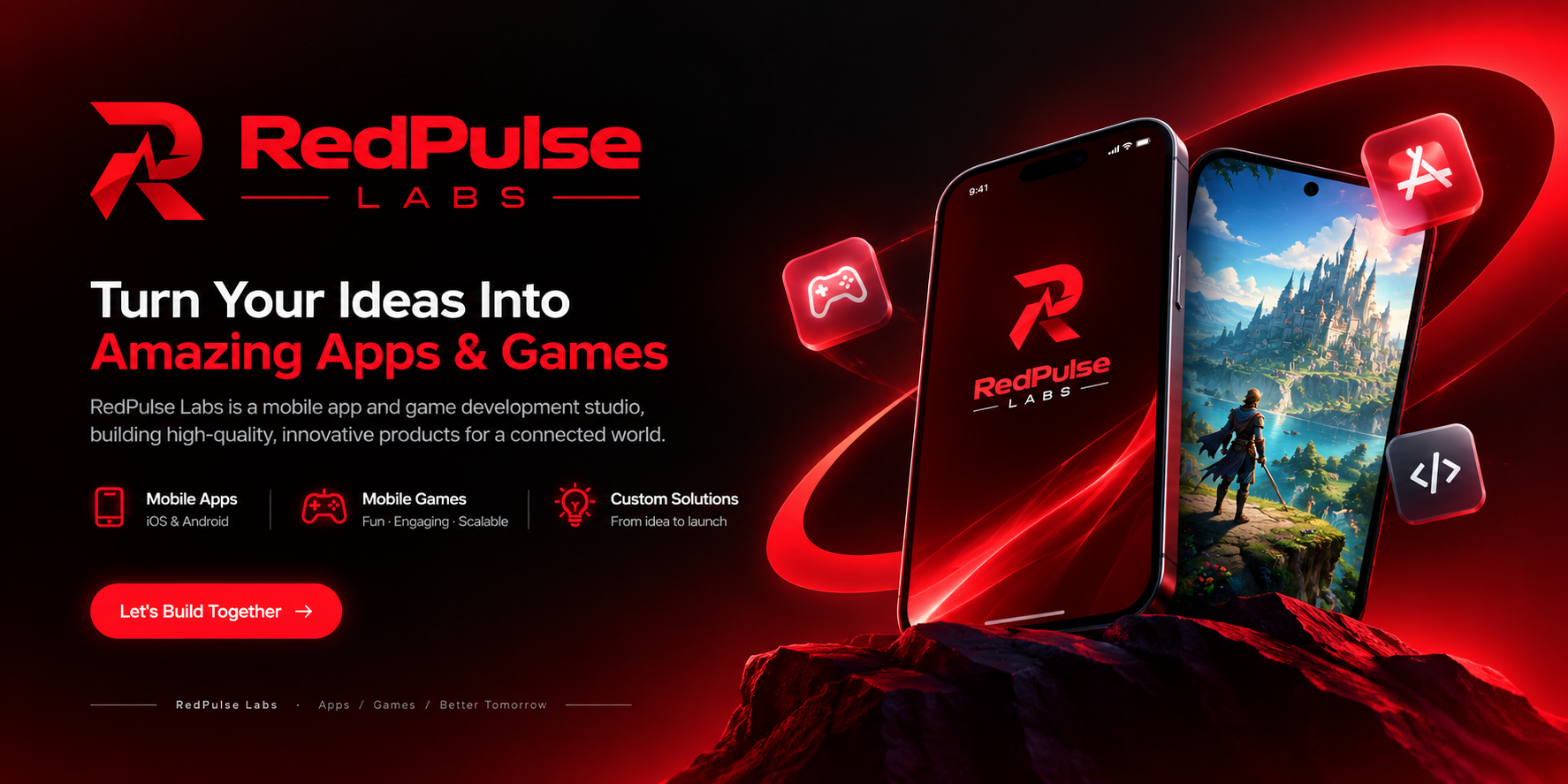 RedPulse Labs - Turn Your Ideas Into Amazing Apps & Games
